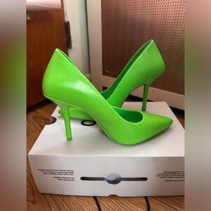 Aldo Neon Green Heels